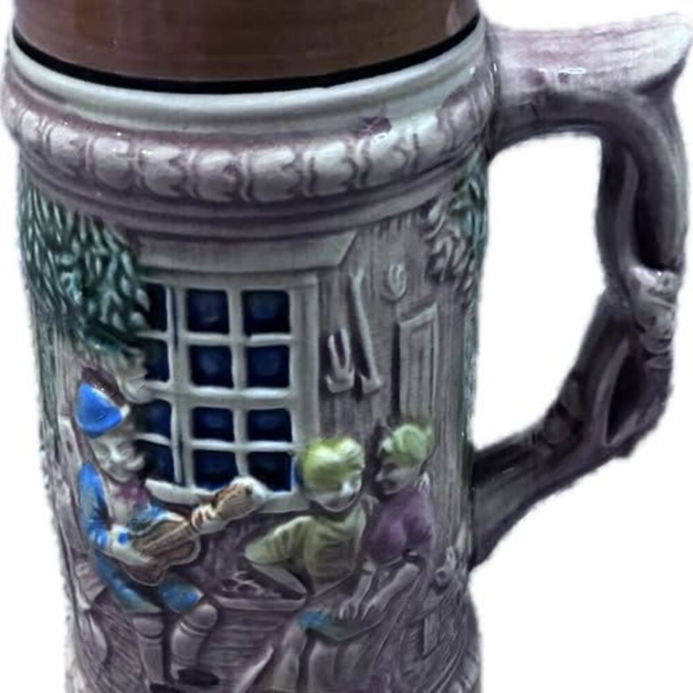 Vintage Ceramic Beer Stein Made in Japan